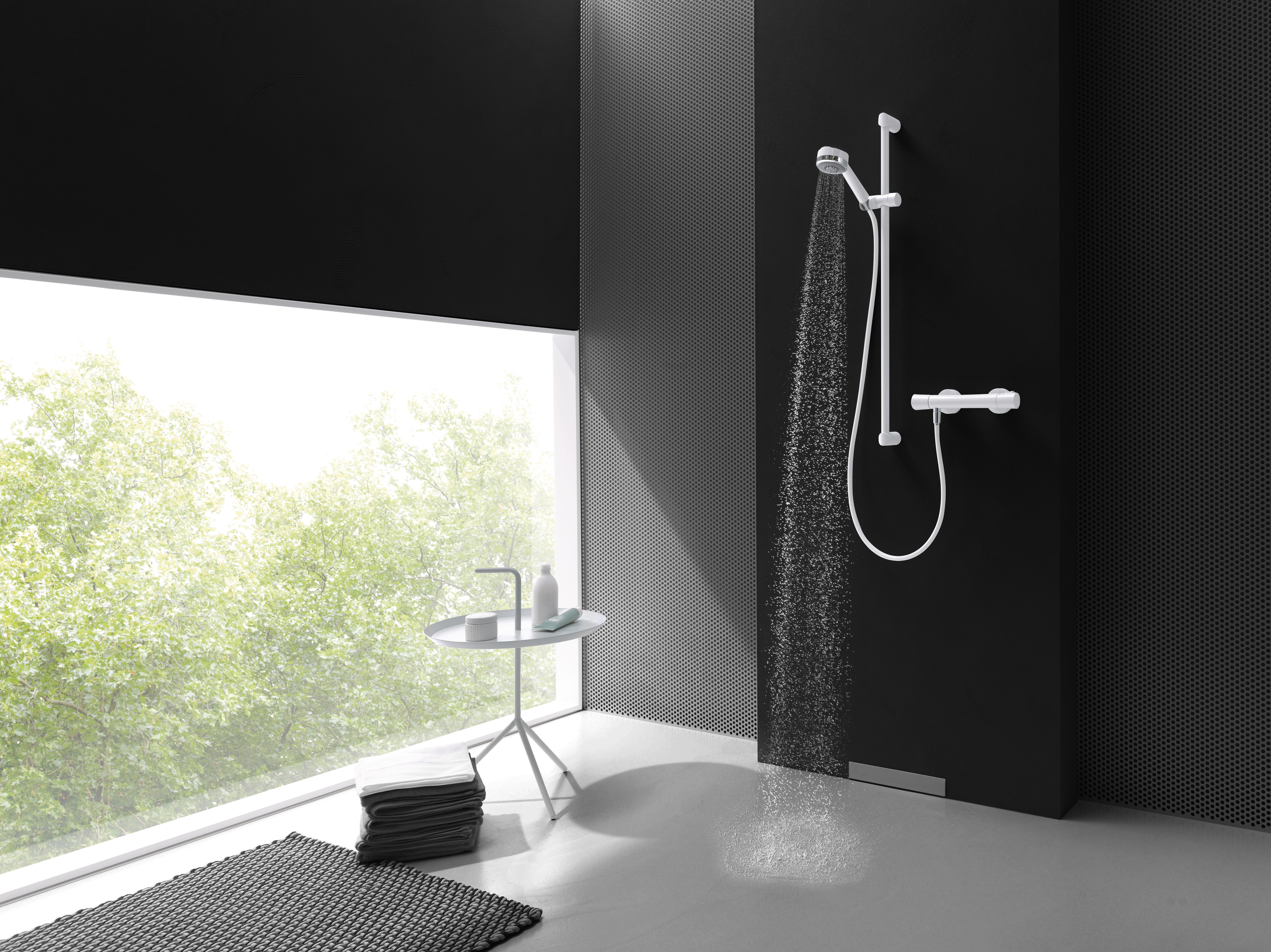 KLUDI ZENTA BLACK&WHITE Душевая программа